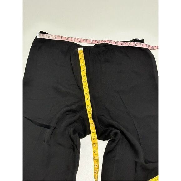 Eileen Fisher Cropped Ankle Pants Straight Leg Trouser Dress Pants Black Large - Picture 5 of 13
